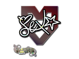 Artwork for Sticker | dexter (Glitter) | Paris 2023