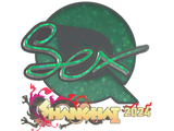 Artwork for Sticker | dexter (Glitter) | Shanghai 2024
