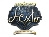 Artwork for Sticker | dexter (Gold) | Berlin 2019