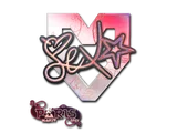 Artwork for Sticker | dexter (Holo) | Paris 2023