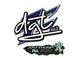 Artwork for Sticker | dgt (Glitter) | Antwerp 2022
