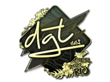 Artwork for Sticker | dgt (Gold) | Rio 2022