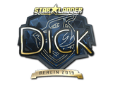 Artwork for Sticker | DickStacy (Gold) | Berlin 2019