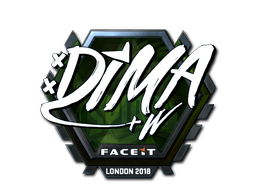 Sticker | Dima | London 2018