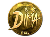 Sticker | Dima (Gold) | Katowice 2019