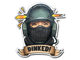 Artwork for Sticker | Dinked