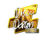 Artwork for Sticker | disco doplan (Foil) | Atlanta 2017