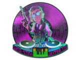 Artwork for Sticker | DJ Safecracker (Lenticular)