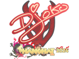 Sticker | Djoko | Shanghai 2024