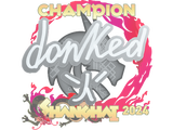 Sticker | donk (Champion) | Shanghai 2024