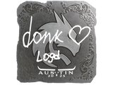 Artwork for Sticker | donk (Foil) | Austin 2025