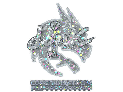 Sticker | donk (Glitter) | Copenhagen 2024