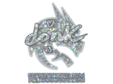 Artwork for Sticker | donk (Glitter) | Copenhagen 2024