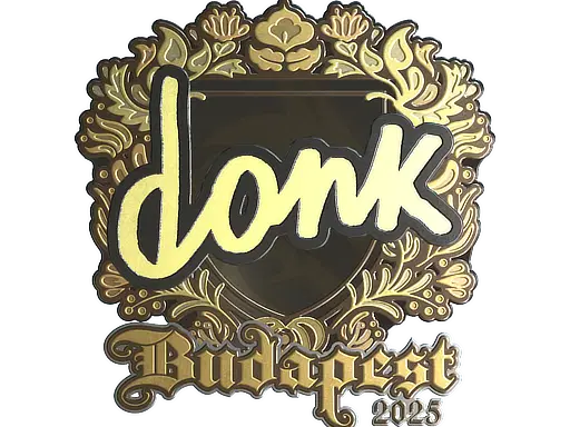 Sticker | donk | Budapest 2025