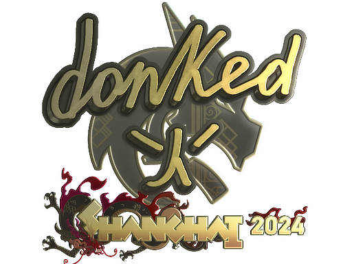 Sticker | donk | Shanghai 2024