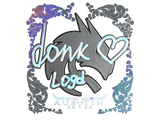 Artwork for Sticker | donk (Holo) | Austin 2025