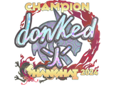 Artwork for Sticker | donk (Holo, Champion) | Shanghai 2024
