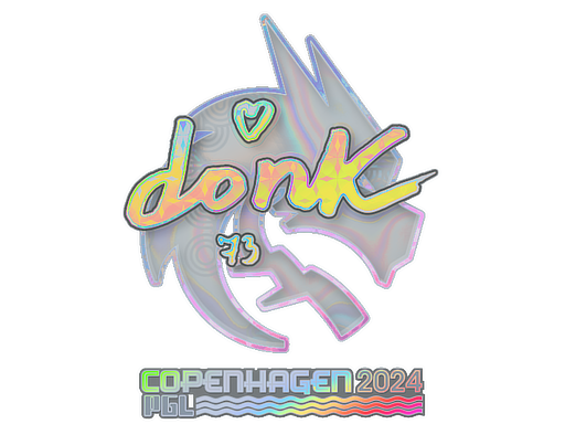 Sticker | donk (Holo) | Copenhagen 2024