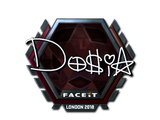 Artwork for Sticker | Dosia (Foil) | London 2018