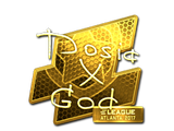 Sticker | Dosia (Gold) | Atlanta 2017