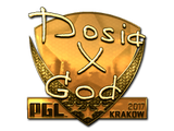 Sticker | Dosia (Gold) | Krakow 2017