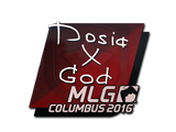 Artwork for Sticker | Dosia | MLG Columbus 2016