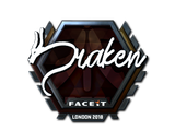 Artwork for Sticker | draken (Foil) | London 2018