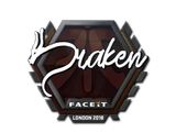 Sticker | draken | London 2018