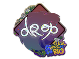 Artwork for Sticker | drop (Glitter) | Rio 2022