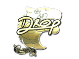 Artwork for Sticker | drop (Gold) | Paris 2023