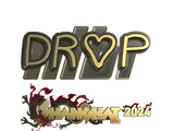 Artwork for Sticker | drop (Gold) | Shanghai 2024