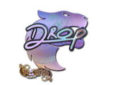 Artwork for Sticker | drop (Holo) | Paris 2023