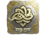 Artwork for Sticker | dumau (Gold) | Austin 2025