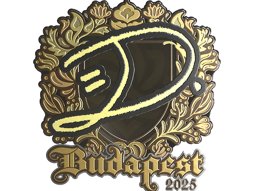 Sticker | dumau (Gold) | Budapest 2025