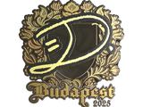 Artwork for Sticker | dumau (Gold) | Budapest 2025