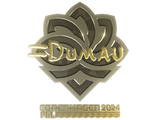 Artwork for Sticker | dumau (Gold) | Copenhagen 2024