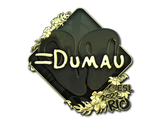 Artwork for Sticker | dumau (Gold) | Rio 2022
