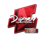 Artwork for Sticker | dupreeh (Foil) | Atlanta 2017