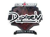 Artwork for Sticker | dupreeh (Foil) | Berlin 2019