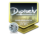 Artwork for Sticker | dupreeh (Foil) | Cluj-Napoca 2015