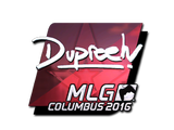 Artwork for Sticker | dupreeh (Foil) | MLG Columbus 2016