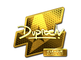 Artwork for Sticker | dupreeh (Gold) | Atlanta 2017