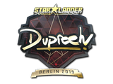 Artwork for Sticker | dupreeh (Gold) | Berlin 2019