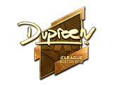 Artwork for Sticker | dupreeh (Gold) | Boston 2018