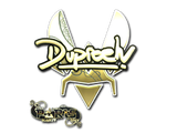 Artwork for Sticker | dupreeh (Gold) | Paris 2023