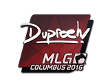 Artwork for Sticker | dupreeh | MLG Columbus 2016