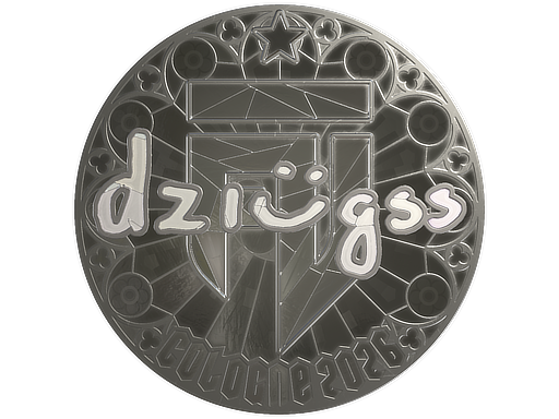 Sticker | dziugss (Foil) | Cologne 2026