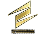 Artwork for Sticker | ECSTATIC (Gold) | Copenhagen 2024