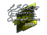 Artwork for Sticker | Edward (Foil) | Boston 2018