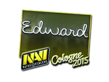 Artwork for Sticker | Edward (Foil) | Cologne 2015